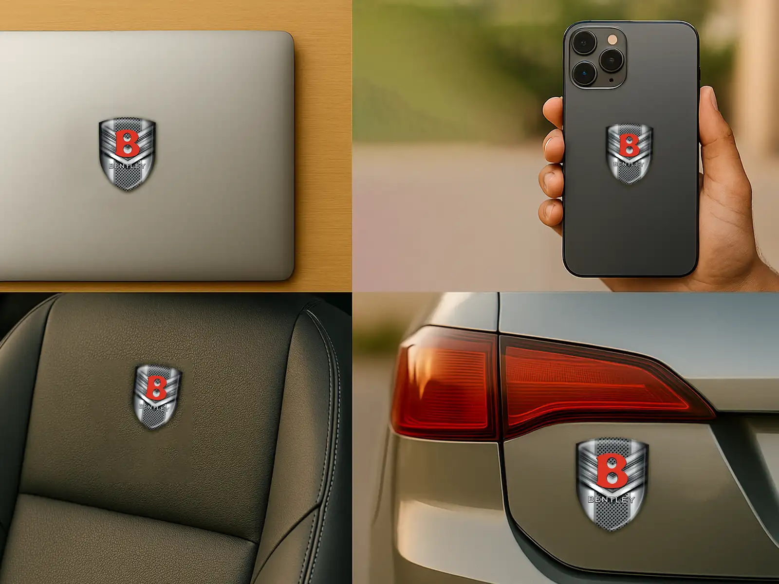 Bentley Etichette Adesive Business Pro Max Resiliente Attuale